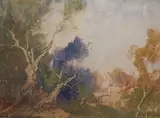 Spring olives in Sicily by Cecil Arthur Hunt, watercolour, sold Mar 2023