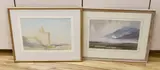 The White Tower, Avignon by Cecil Arthur Hunt, watercolour, sold Mar 2023
