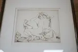Forlorn Dryads by William Russell Flint, etching, sold Mar 2023