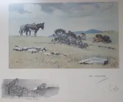 The Informer's' with The Moonlighter vignette by Charles Johnson Payne, print, sold Mar 2023