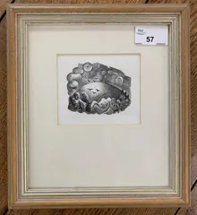 Fragment by Eric Ravilous, engraving, sold Jun 2023