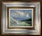 Windswept by Paul Rowland, 2018, acrylic on board, offered May 2023