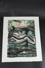 The Shakespeare Sonnets' Seven colour lithographs from the set, some inscribed verso, unframed, 63cm x 52cm (approx by Keith Michell, print (other), sold Apr 2025