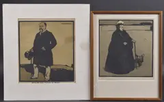 Queen Victoria by William Nicholson, 1915, Lithograph, inscribed, signed and dated, sold Mar 2025