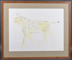 Lynx by Elisabeth Frink, lithograph, sold Mar 2025