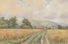 British by Arthur Powell May, watercolour, offered Feb 2025