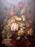 Untitled by Josef Furst, oil on board, sold May 2023