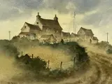 Untitled by Les Harris, watercolour, offered May 2023