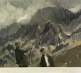 Limited edition colour lithograph by Gareth Parry, lithograph, offered May 2023