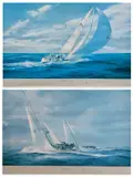 Running down to Hobart by Yachting Limited Edition Prints, print (other), offered Apr 2023