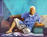 Yemen by Patricia Aithie, 2007, oil on canvas, offered Apr 2023