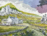 Untitled by Nigel Morgan, oil on board, offered Apr 2023