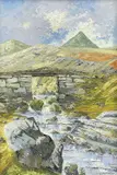 Entitled verso by Nigel Morgan, oil on board, offered Apr 2023