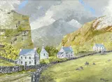 Untitled by Nigel Morgan, oil on board, offered Apr 2023