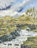 Untitled by Nigel Morgan, oil on board, offered Apr 2023