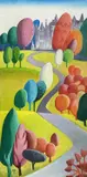 Singleton Swansea by Ralph Spiller, acrylic on board, offered Apr 2023