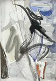 Reflected Figure by Lisa Carter-Grist, 2016, mixed media, offered Apr 2023