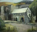 Valle Crucis by Olive Knight, oil on board, offered Apr 2023