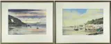 Aberdyfi by Glyn Davies, watercolour, sold Apr 2023