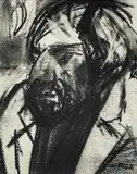 Untitled by Patricia Aithie, charcoal, offered Apr 2023