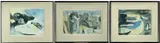 3 x coloured prints - Pembrokeshire locations entitled ' by Graham Sutherland, print (other), sold Apr 2023