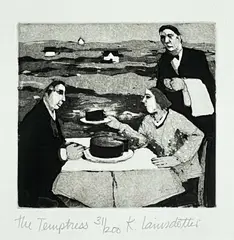 Limited edition by Karolina Larusdottir, etching, sold Apr 2023