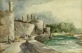Untitled by William Selwyn, watercolour, sold Apr 2023