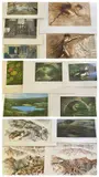PRINTS, ETC, - artists include Terence Millington, Martin by Folio Of Interesting Engravings, print (other), offered Apr 2023
