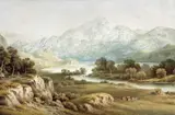 With Y Wyddfa by John Varley watercolour, watercolour, sold Apr 2023