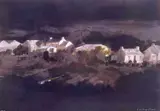 Ty Newydd, St Davids by John Knapp-Fisher limited edition, print, sold Apr 2023