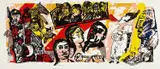 ROBERT HODGINS & DEBORAH BELL limited edition (4/25) screenprint – 'Aida Etc’, by William Kentridge, screenprint, sold Apr 2023