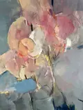 Vase of Flowers by David Lewis, gouache and pastel, offered Mar 2023