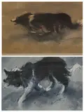 A sheep dog by William Selwyn limited edition print, print, sold Mar 2023