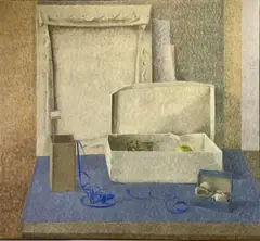 Untitled by Alfons Bytautus, oil on canvas, sold Feb 2023