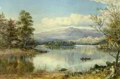 Untitled by Ebeneezer Alfred Warmington, 1889, watercolour, sold Feb 2023