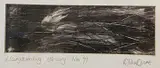 a pen and ink wash - Llanystumdwy Estuary November '99, signed by Elinor Evans, ink, offered Feb 2023