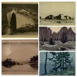 Untitled by David Young Cameron, etching, sold Feb 2023