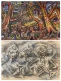 The Vivisection by Helen M Steinthal, ink and pencil, offered Feb 2023