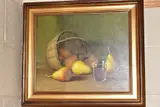 A still life by Francesc Domingo, oil on canvas, sold Mar 2020