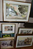 A collection of watercolours and by W.H. Edwin Hughes, oil, sold Mar 2020