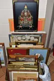 to include a Franklin Mint ancestral portrait by Xu Zan Yu, limited edition prints by Spencer See by Pictures And Prints Etc, acrylic on canvas, sold Mar 2020