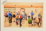 Kens Karaoke Night by Des Brophy, print, sold Feb 2020