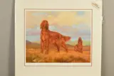 'Teamwork', a limited edition print, 34/350, a pair of Red by Frederick J Haycock, print, sold Feb 2020