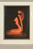 'Sensuality', a limited edition of a nude female figure, 71/ by John Mould, print (other), sold Feb 2020
