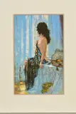 'Summer in Paris', a limited edition print of a semi-nude female figure, by Robert King, print, sold Feb 2020