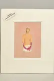 'Lucy', a limited edition print of a female figure 223/650, signed by Kay Boyce, print, sold Feb 2020