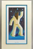 'Hound Dog', a limited edition print of a dog dressed as Elvis, 491/ by Paul Greenwood, print, sold Feb 2020