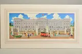 'They're Changing The Guard', a limited edition print, 429/500, of by Paul Haig, print, sold Feb 2020