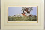 'Sleeping It Off', a limited edition print of Tigers, 113/500, by Spencer Hodge, print, sold Feb 2020