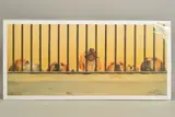 'Jailhouse Rock', a limited edition print of Hounds, 120/395, by John Silver, print, sold Feb 2020